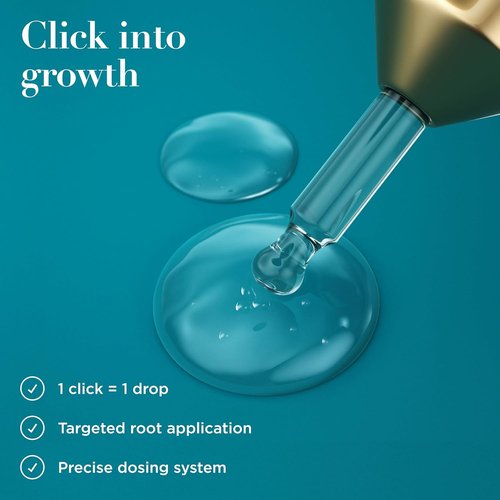 OGX ProGrowth + Peptide Scalp Serum - Strengthens & Hydrates Scalp for Natural Hair Growth | 0.33 fl. oz