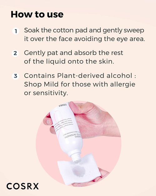COSRX Acne Calming Liquid - AHA & BHA Toner for Acne Prone Skin | 4.22 fl. oz / 125ml, Paraben-Free