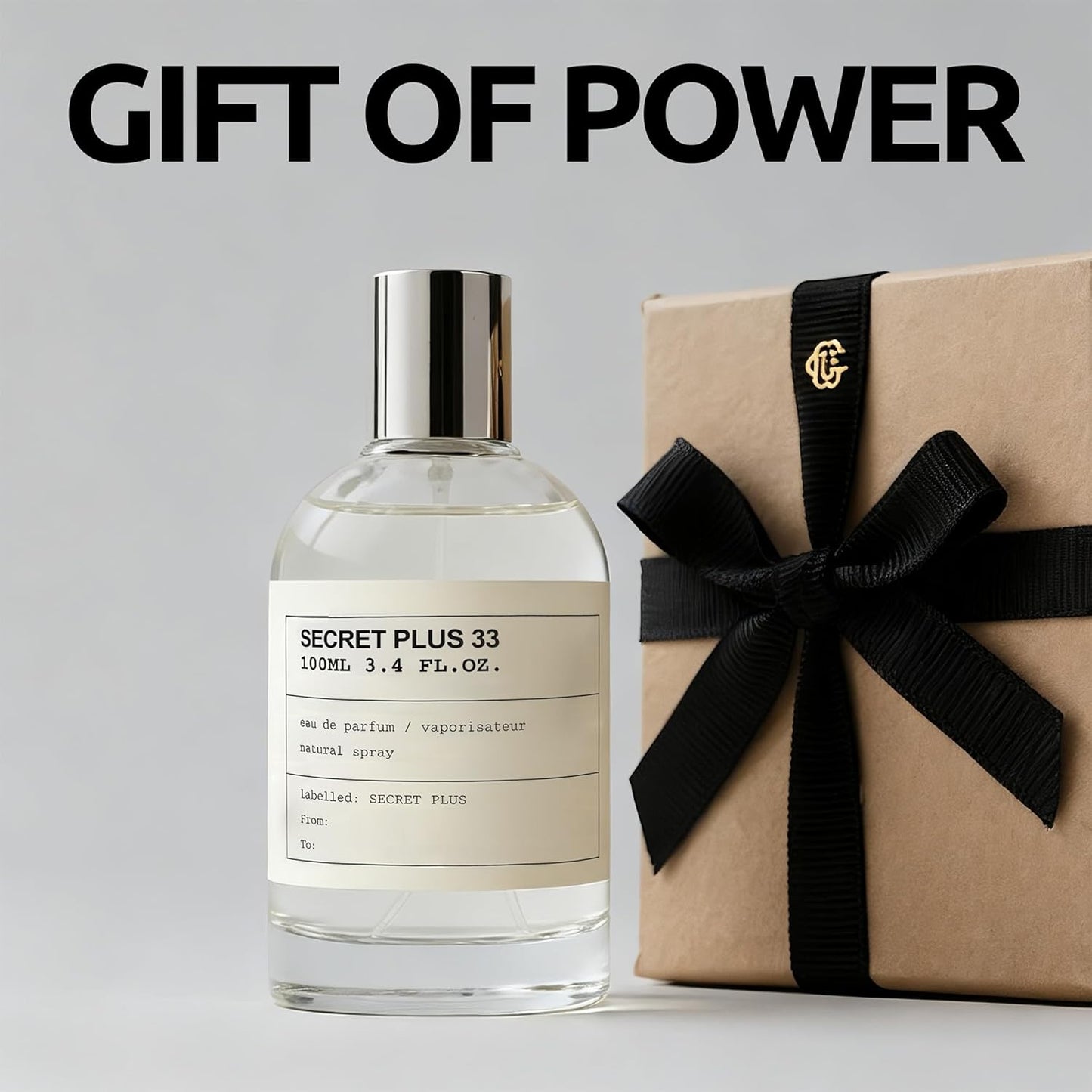 SECRET PLUS 33 Eau de Parfum for Men - 100ml Long-Lasting Cologne Spray | Perfect Gift Option