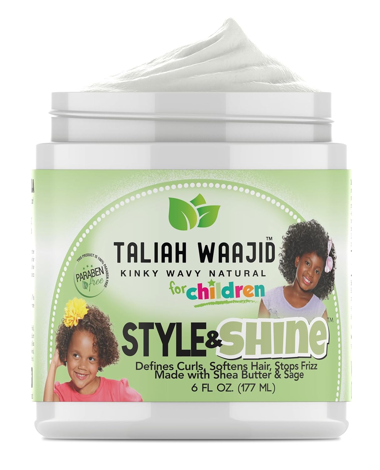 Taliah Waajid Herbal Style & Shine - Natural Hair Moisturizer | 6oz for Healthy Shine