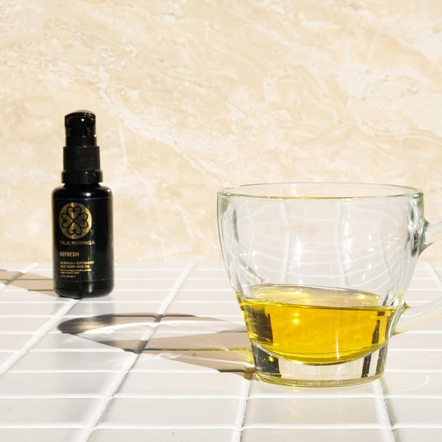 True Moringa Oil - 100% Pure Cold-Pressed Oil for Face, Body & Hair | Anti-Aging, Brightening, Vegan - Lavender, 30 ml