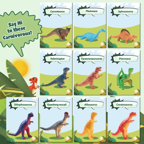 Dinosaur Bath Bombs for Kids with Surprise Inside, 20 Pack Natural Dino Egg Bath Bombs with Exclusive Carnivorous & Herbivorous Dinosaur Toys, Easter Basket Stuffers Easter Gifts for Boys, Girls