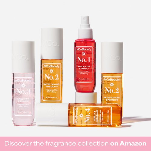 MCoBeauty Fragrance Mist No. 6 - Hair and Body Spray with Coconut Cream White Floral Scent - Light Perfume Mist, Vegan Cruelty Free Self Care Gifts - Womens Body Mist Spray,