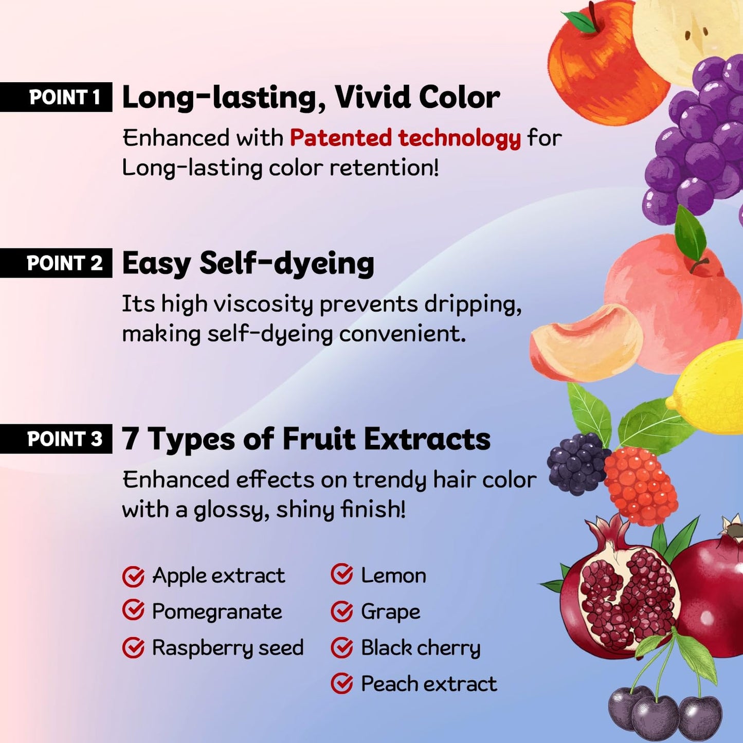 eZn Pudding Hair Dye, Ammonia-Free Semi-Permanent DIY Hair Color Kit with Keratin, Made in Korea, Odorless, Gentle for Sensitive Skin, No Skin Irritation (Fiery Red, 1 Pack)