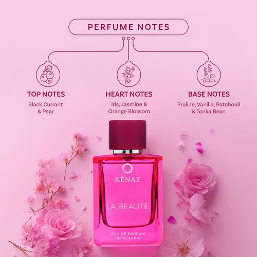 LA BEAUTÉ Women's Fragrance - Floral Fruity Gourmand Perfume | 100 ml | Perfect Gift for Her