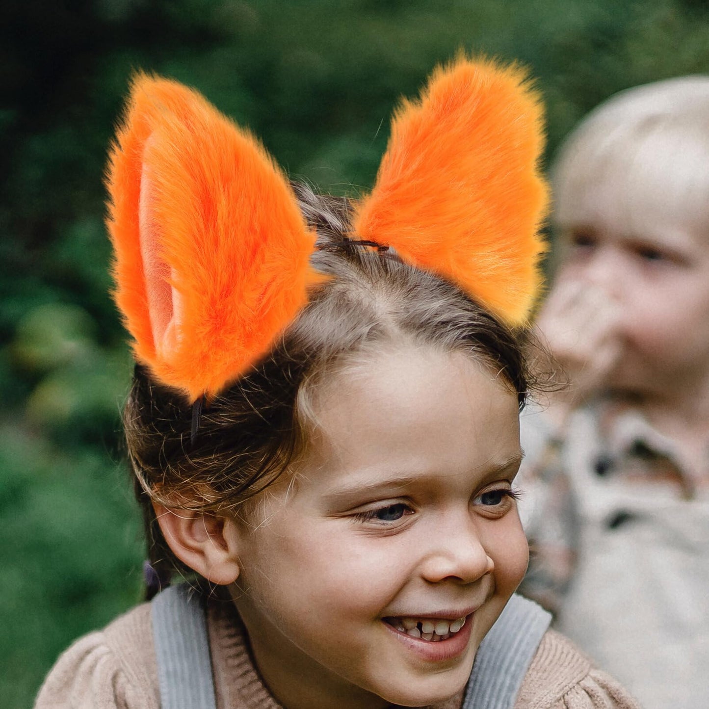 PartyKindom Headband Stuffed Hoop Hair Hairband Dress-Orange Head Cartoon Halloween Headdress Cute Women Fancy Band Girl Headwear for Ear Decoration Cat Cosplay Orange Furry Accessory