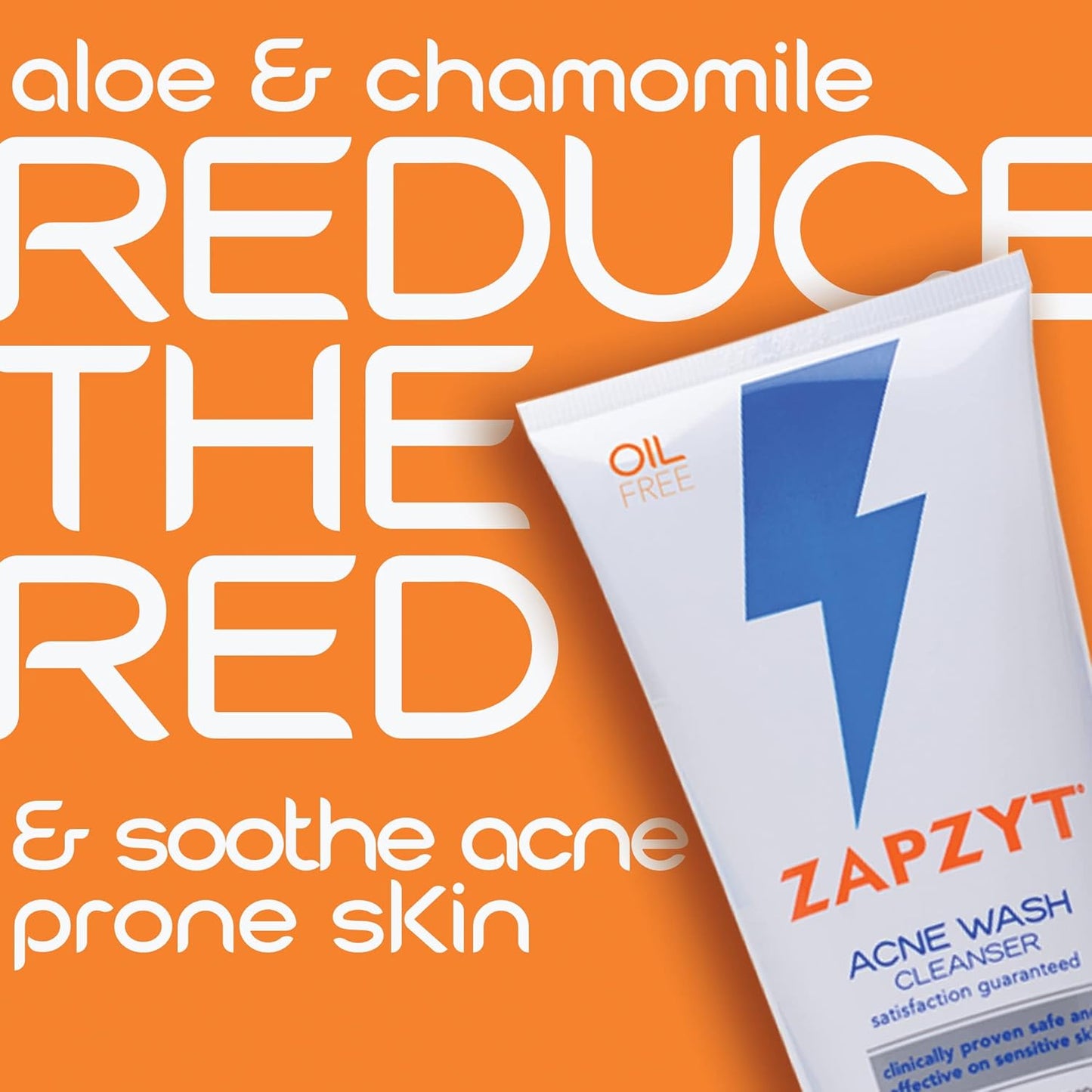 ZAPZYT Acne Wash - Salicylic Acid Formula for Clear Skin | 6.25 oz (Pack of 3)