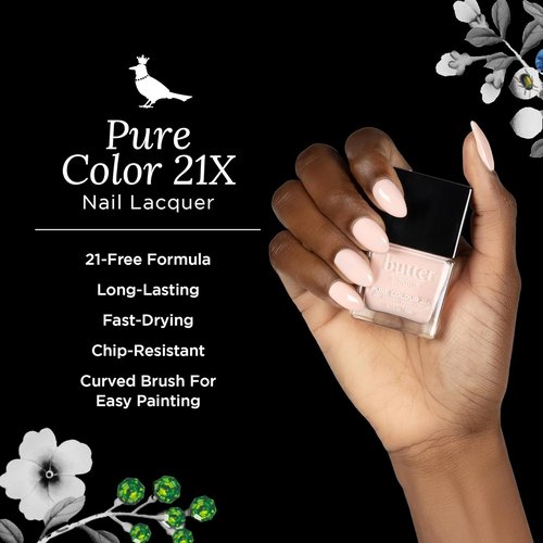 butter LONDON Nail Lacquer Polish - Fast-Drying, Long-Lasting Gel Finish | Vegan & Cruelty-Free - Piece of Cake
