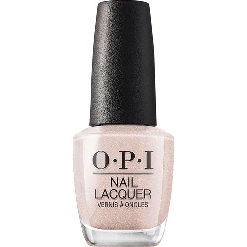 OPI Nail Lacquer Throw Me A Kiss | Sheer Soft Beige Crème Chip Resistant Nail Polish | Always Bare For You Collection