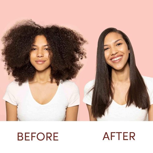 Mizani Thermasmooth Smooth Guard Smoothing Serum - Protects Against Heat Damage With Coconut Oil, For Curly Hair