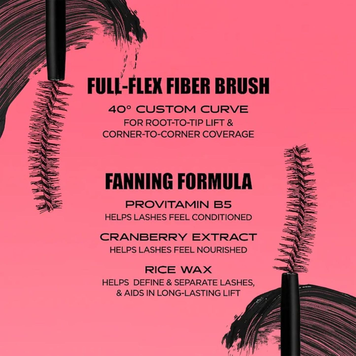 Benefit Fan Fest Mascara - Fanning & Volumizing Formula | 0.3 Ounce