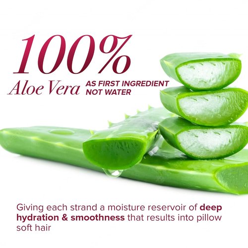 Moisture Crush Leave-In Conditioner - Deep Hydration with Coconut Milk & Aloe Vera | Detangles, Reduces Frizz | Paraben-Free, Sulfate-Free