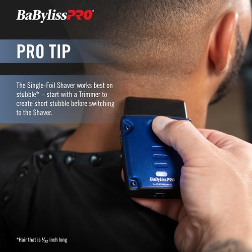 LO-PROFX High-Performance Compact Shaver for Men - Sleek Design & Precision Cutting
