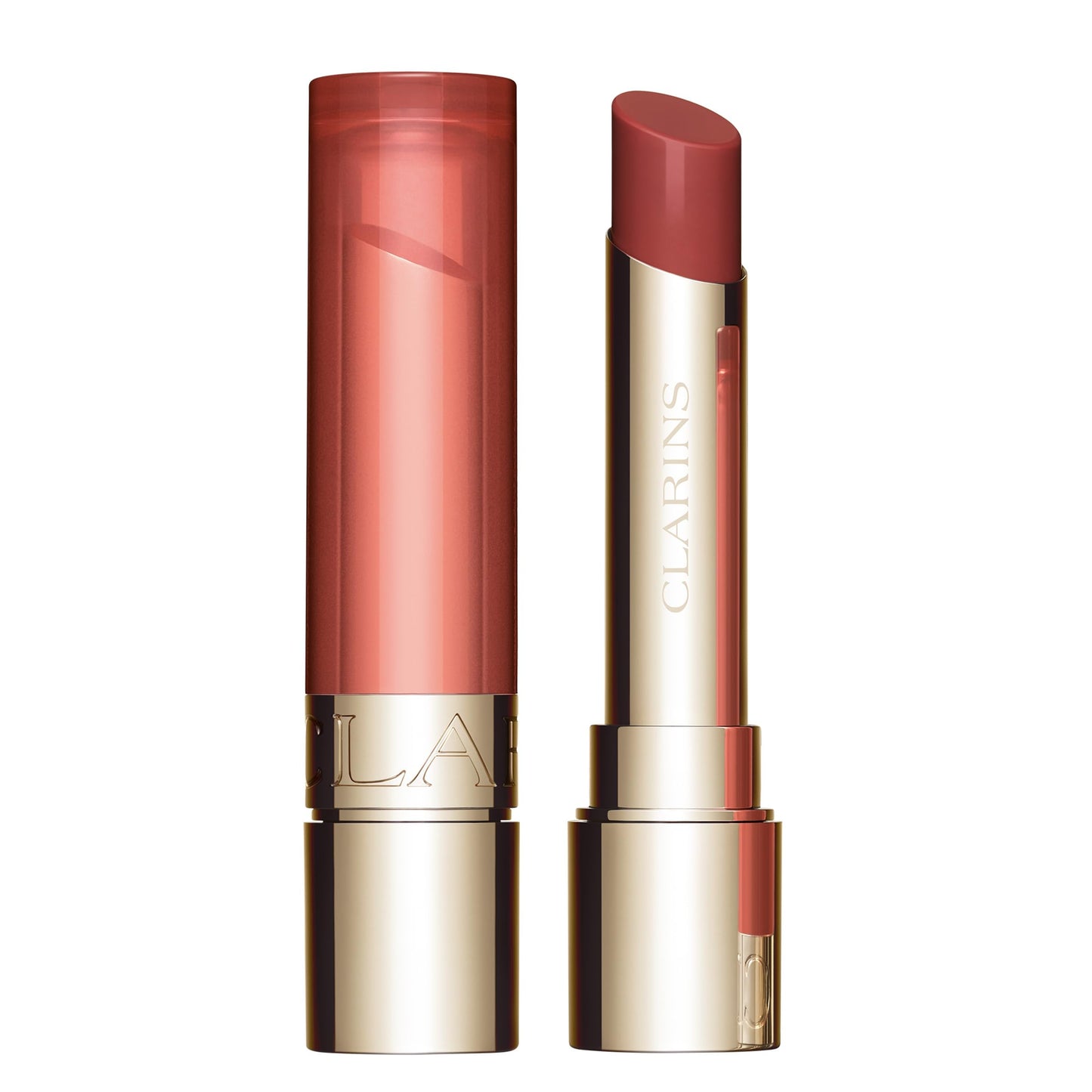 Clarins NEW Lip Oil Balm | Nourishes, Hydrates, and Visibly Plumps | Natural, Sheer Finish and Shine | 99% Skincare Formula and 96% Natural Ingredients | Contains Hydrating Peptide | 0.1 Ounce