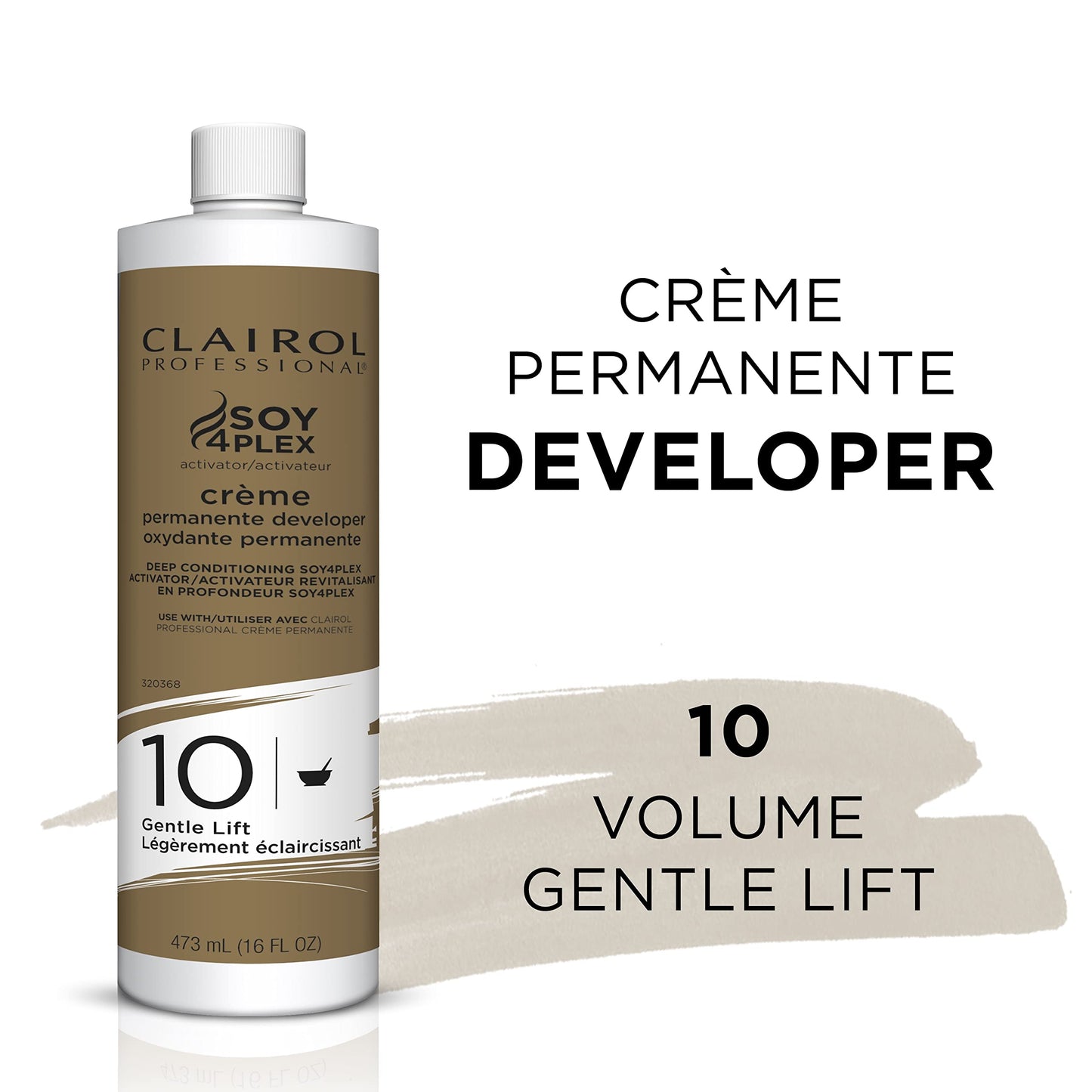 Clairol Professional Crème 10 volume Hair Developer, 16 oz