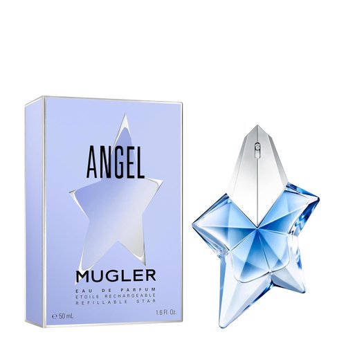 Mugler Angel Eau de Parfum - Women's Ambery & Woody Perfume - Bergamot, Praline, Patchouli - Long Lasting Fragrance