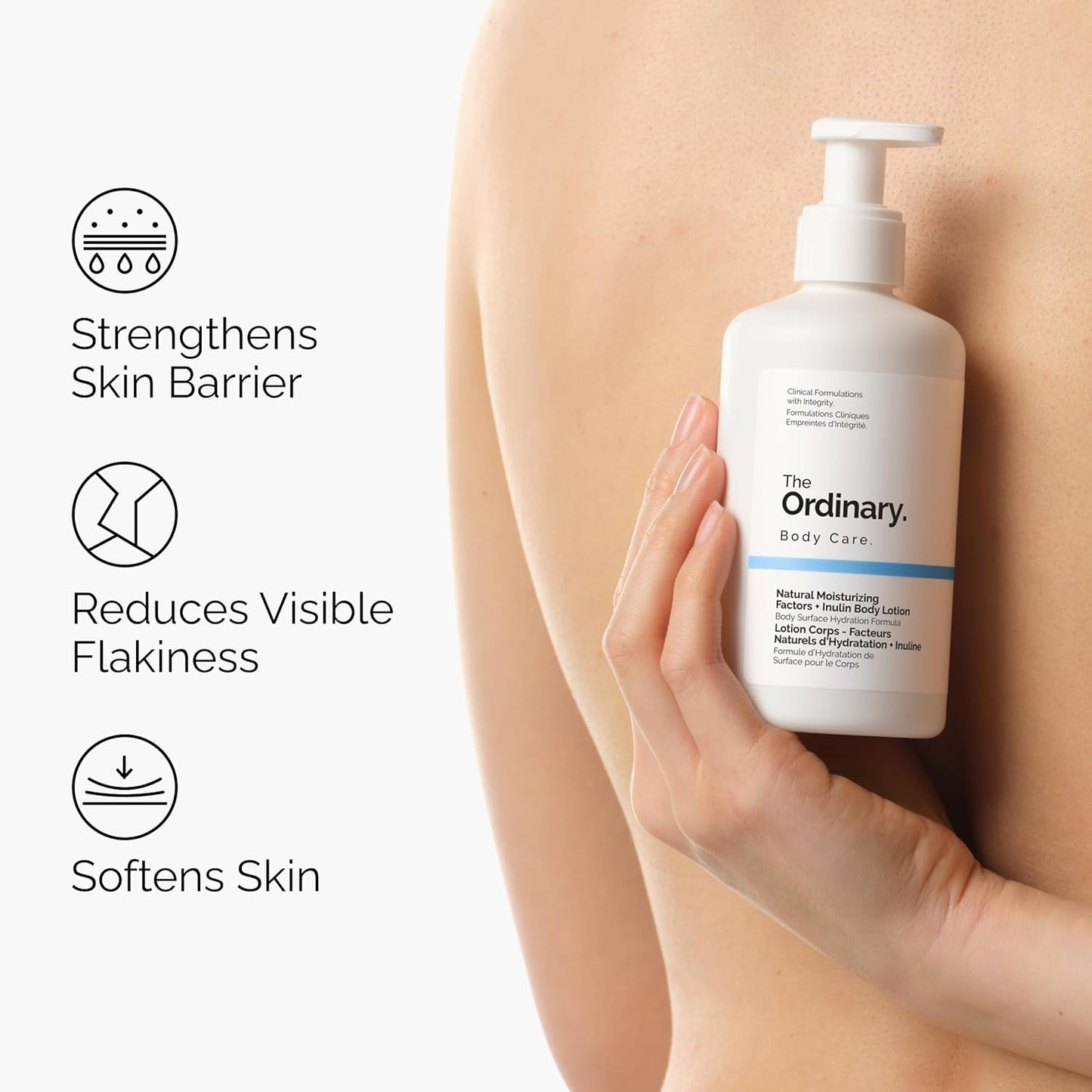 The Ordinary Body Lotion - Lightweight Hydration & Skin Barrier Support | 8.1 Fl Oz