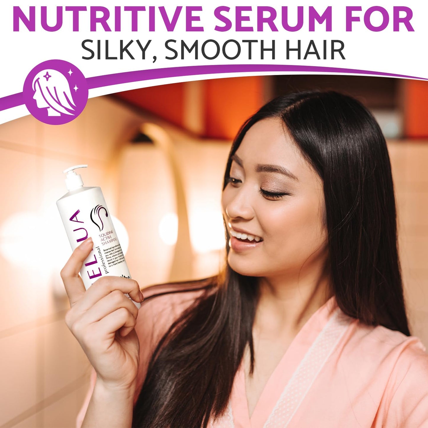 Squidink Active Shampoo - Nourishing Formula for Healthy Hair | 32 Fl Oz