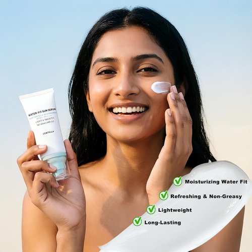 Centella Korean Sunscreen SPF 50+ - Lightweight Mineral Formula for Sensitive Skin | 1.7 oz
