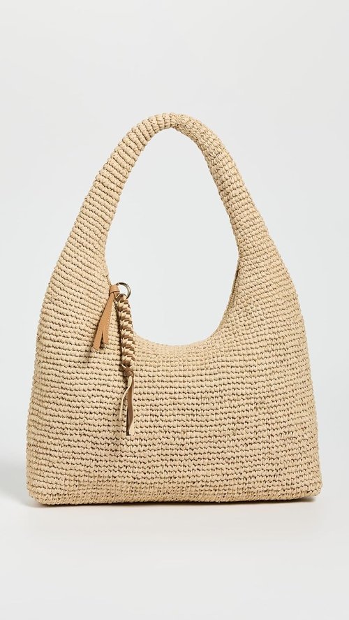 Loeffler Randall Willow Woven Hobo Bag - Stylish & Versatile Handbag for Everyday Use