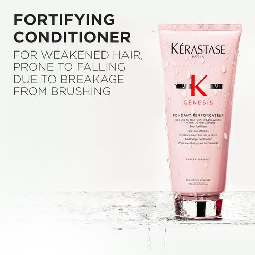 Kerastase Genesis Strengthening Conditioner - Detangles & Hydrates Weak or Damaged Hair, Normal to Dry