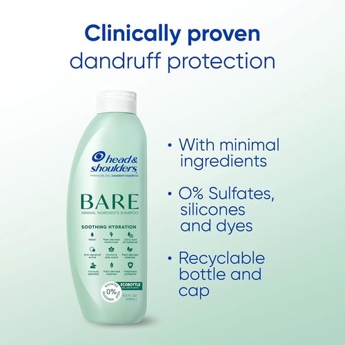 Head & Shoulders Anti-Dandruff Shampoo - Soothing Hydration for Dry Scalp Relief | 13.5 fl oz