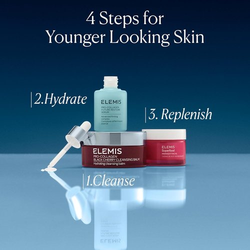 ELEMIS Superfood Midnight Facial - Hydrating Moisturizer Cream for Dry Skin with Camu Camu & Vitamin C