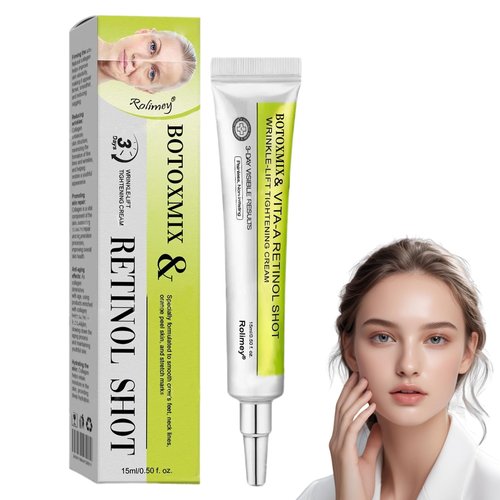 Botoxmix & Vita-A Retinol Shot Wrinkle-Lift Tightening Cream, Wrinkle-Lift Tightening Cream, effectively lifts and firms the skin, and reduces wrinkles and fine lines. (1PC)
