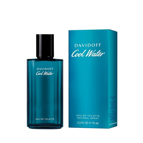 Davidoff Cool Water Eau de Toilette - Aromatic Men's Cologne with Coriander, Mint & Lavender - Long Lasting Fragrance