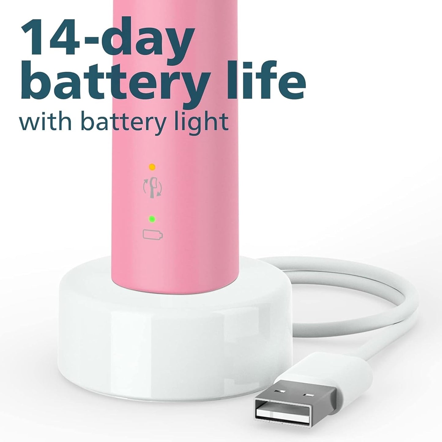 Alphasonik Rechargeable Electric Toothbrush - ProtectiveClean Removes More Plaque | Long-Lasting 4-Day Battery