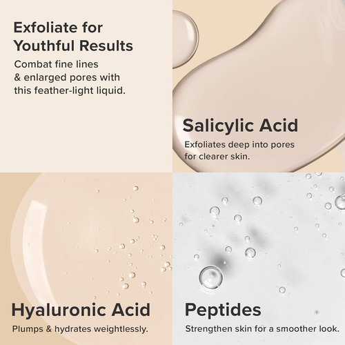 Paula's Choice RESIST Daily Pore Refining Treatment - 2% BHA Exfoliant with Salicylic & Hyaluronic Acid | 3oz Liquid Exfoliant for Oily, Normal & Combination Skin