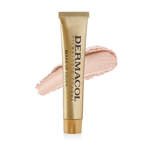 Dermacol Full Coverage Matte Foundation - Waterproof SPF 30 for Oily Skin & Acne, 30g | Shade 208
