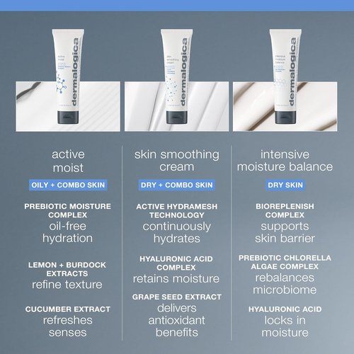 Dermalogica Skin Smoothing Cream - Hydrating Face Moisturizer with Vitamin C & E - 48-Hour Hydration