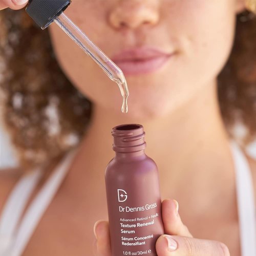Dr. Dennis Gross Advanced Retinol Serum - Anti-Aging Formula to Smooth Texture & Boost Radiance, 1 oz