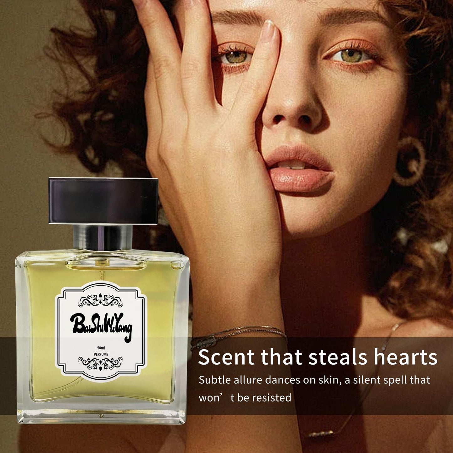 Unisex Perfume - Oriental Gourmet Eau de Parfum with Ginger, Cinnamon, Vanilla, Lemon & Beeswax - Long Lasting Fragrances for Women and Men, 50ml/1.69 fl oz