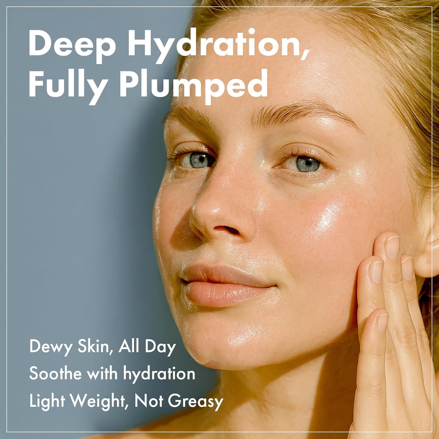 TOSOWOONG Hyaluronic Acid Cream - Long-Lasting Hydration with Vitamin B5 & Collagen | 50ml