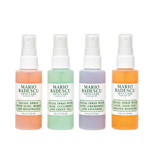 Mario Badescu Facial Spray Collection - Hydrating Face Mist with Rose Water, Cucumber & Lavender | Multi-Purpose for All Skin Types