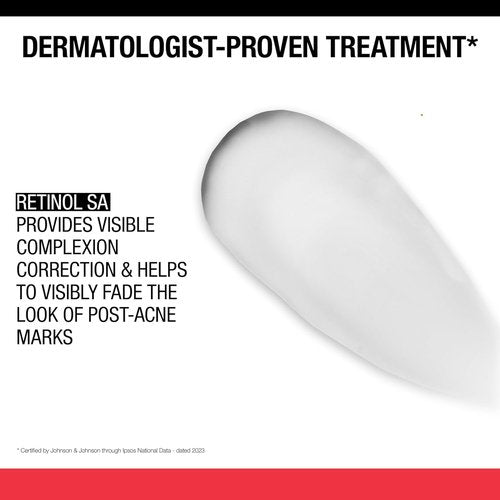 Neutrogena Retinol SA Face Exfoliating Treatment - Reverse Post-Acne Marks & Uneven Skin Tone | 1.0 Fl Oz