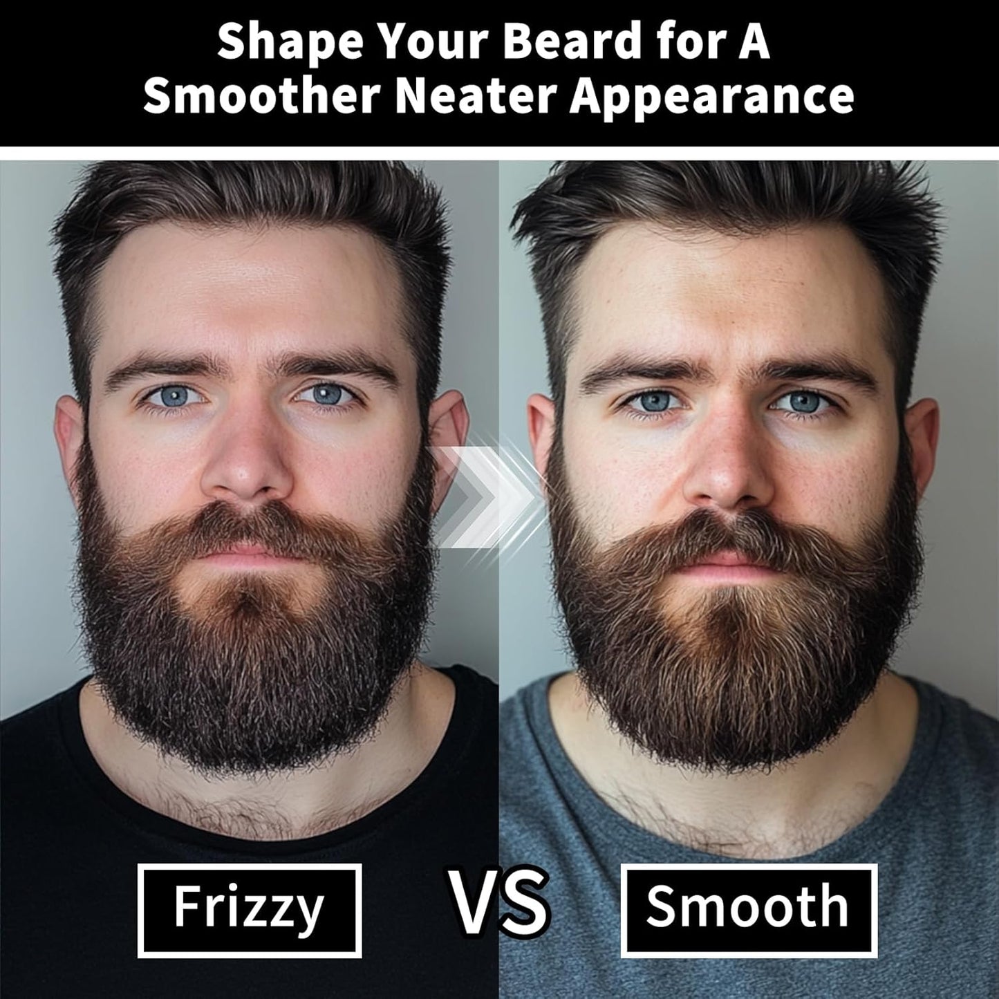 Skiennix 4oz Beard Balm - Nourishing Mustache Wax & Leave-In Conditioner | Sandalwood Scented Grooming Cream