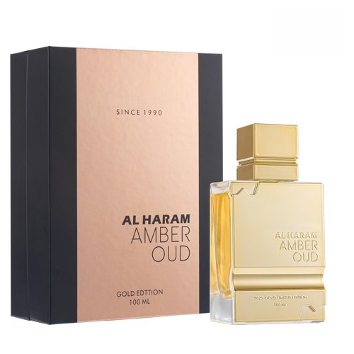 NUNUDA Perfumes Arabes Amber Oud Gold Edition for Unisex EDP Spray - 3.4 Ounce 100ml