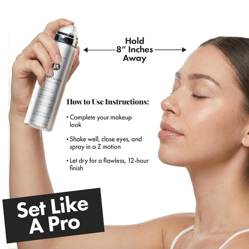 Jerome Alexander MagicMinerals AirFinish Setting Spray - Long-Lasting, Weightless Matte Coverage