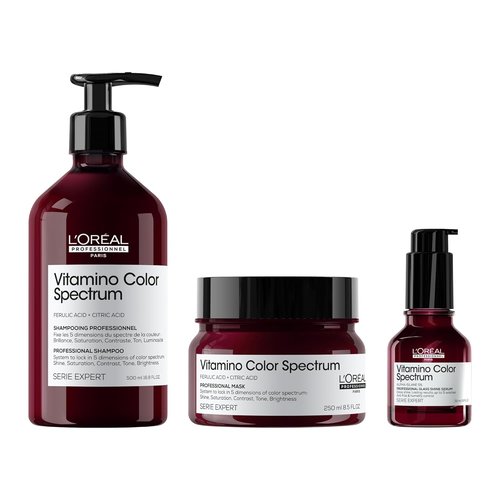 L'Oréal Professionnel Paris Vitamino Color Spectrum Shampoo & Mask Set | Maintains Vibrant Color & Strengthens Hair