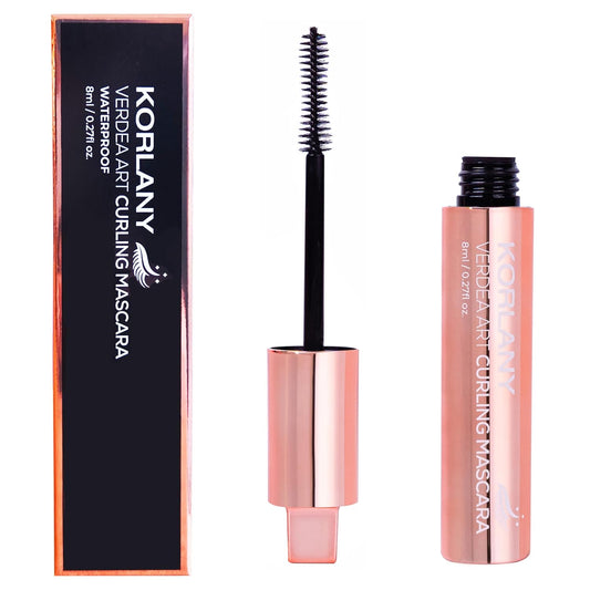 Verdea Art Volume Waterproof Mascara - Long-Lasting, Smudge-Proof K-Beauty Formula for Voluminous Lashes - 0.26 fl oz