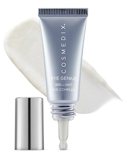 COSMEDIX Brilliant Under Eye Cream - Firming Serum for Dark Circles, Puffiness & Fine Lines