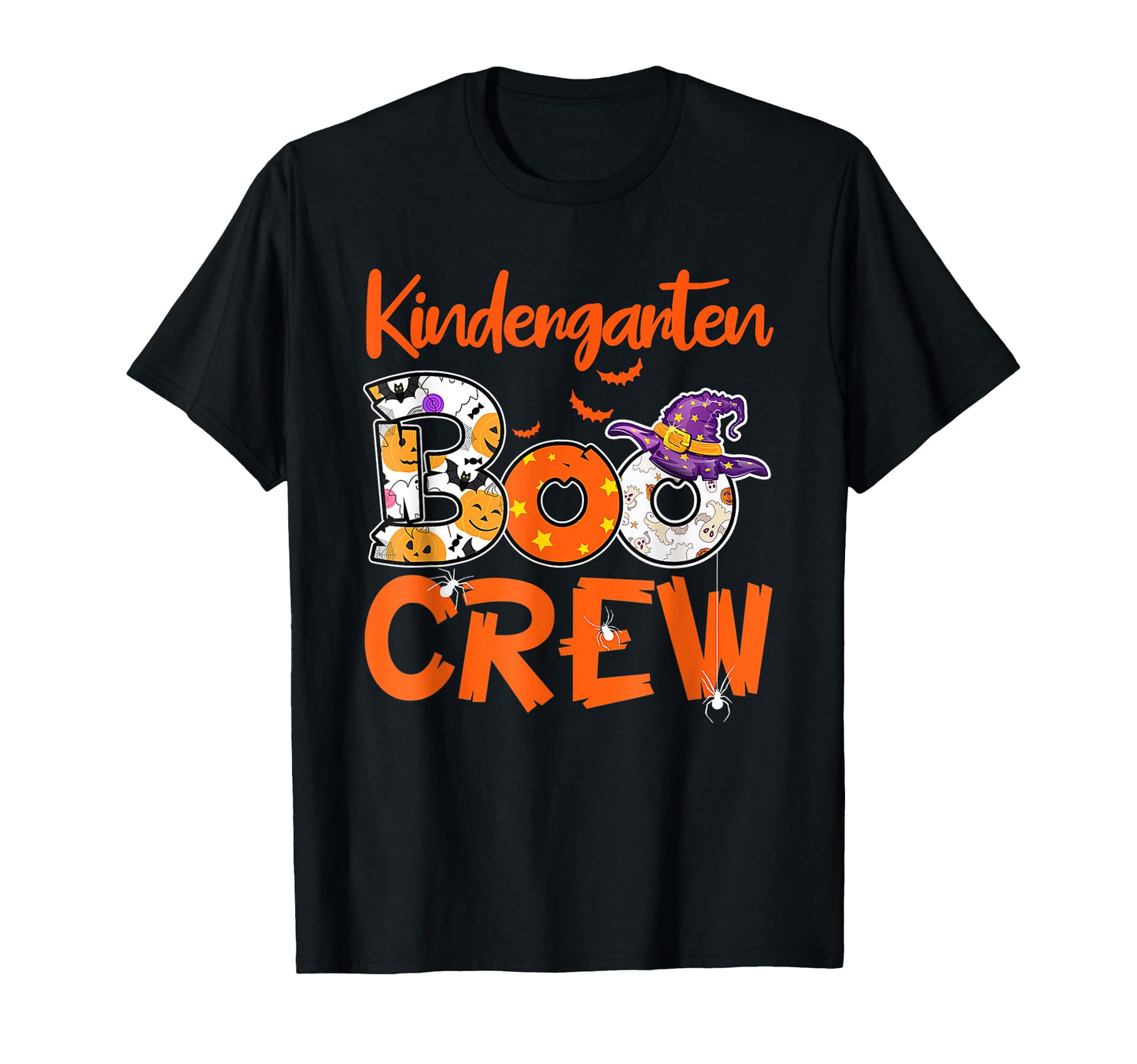 Kindergarten Boo Crew Teachers Students Halloween Costume T-Shirt