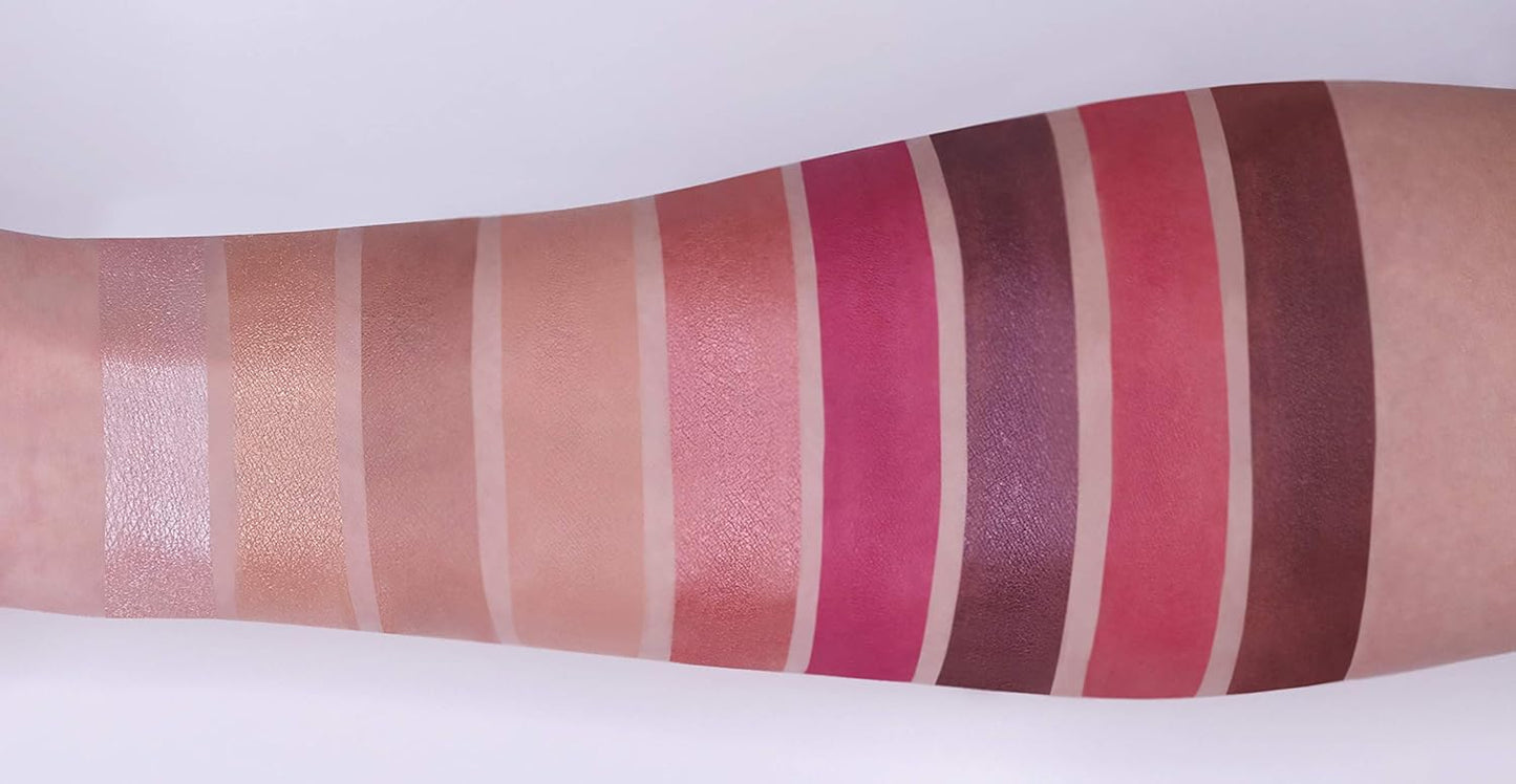 Klara Cosmetics Pro Eyeshadow Palette - Long-Lasting Matte & Shimmer Eye Makeup - 02 | 0.38 oz