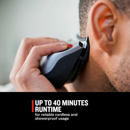 Remington Shortcut Pro Hair Trimmer Kit - Waterproof Cordless Razor for Head & Beard | 14-Piece Set