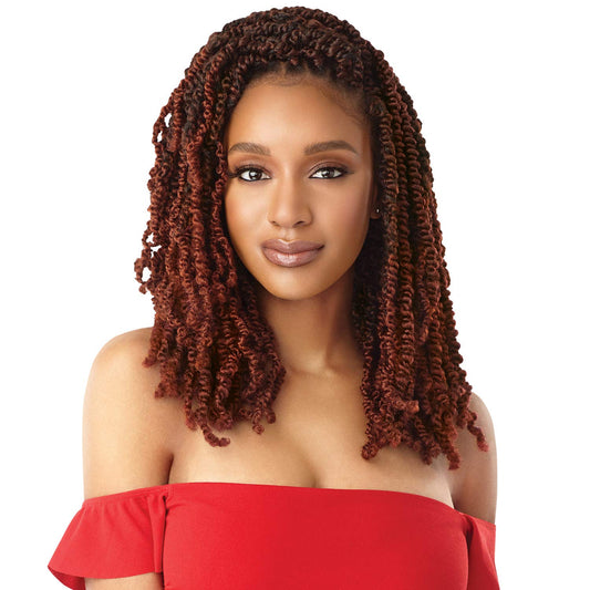 MULTI PACK DEALS! Outre Crochet Braids X-Pression Twisted Up Wavy Bomb Twist 12" (5-PACK, 2T1B/425)