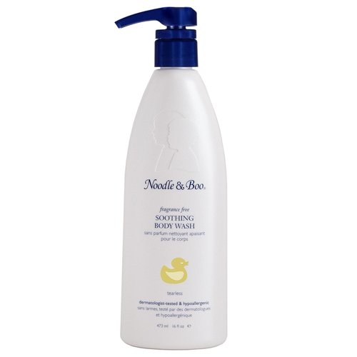 Noodle & Boo Soothing Body Wash - Fragrance-Free Formula for Baby Eczema Care | 16 fl. oz.