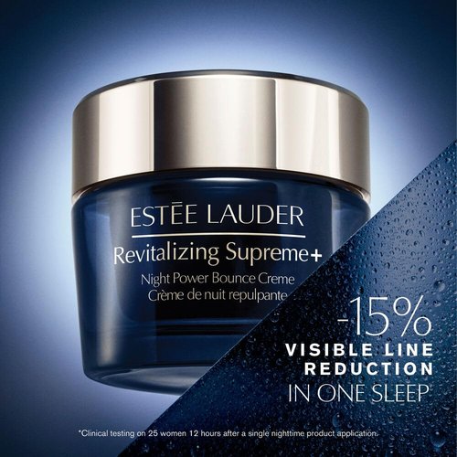 Estée Lauder Revitalizing Supreme+ Night Power Bounce Cream - Peptide Face Moisturizer for Firm, Lifted Skin